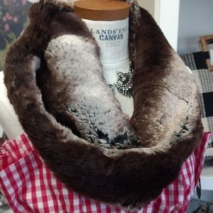 Louisa Perini Faux Fur Infinity Scarf
